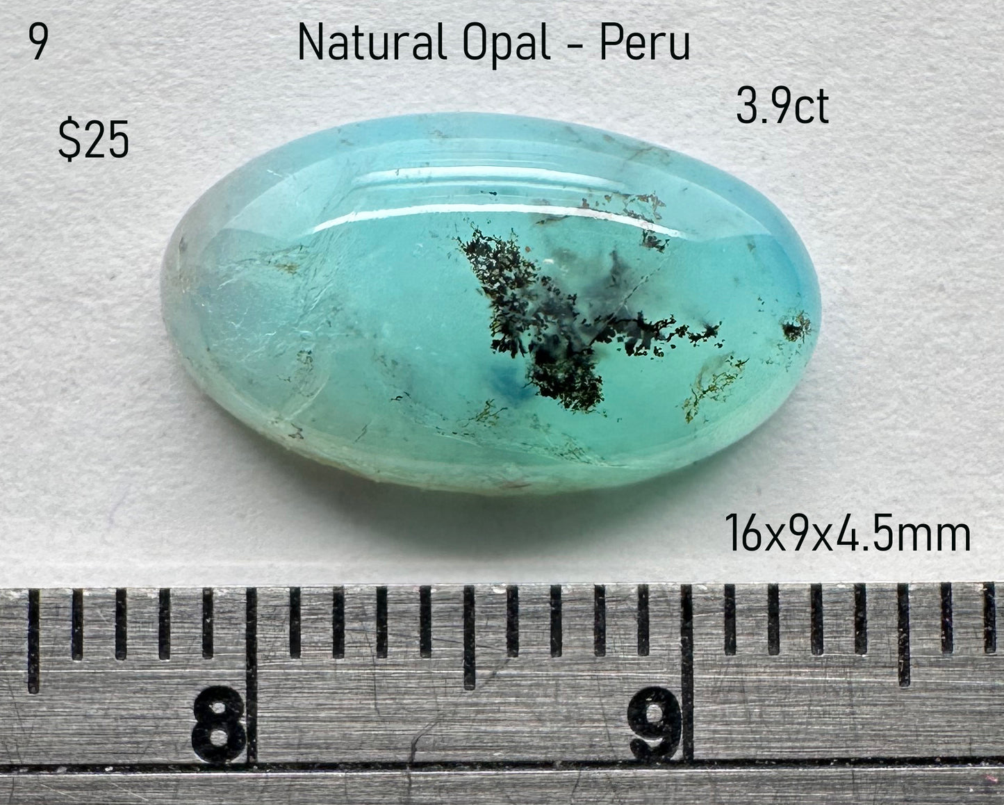 Opal - Natural - Peru - 3.9ct