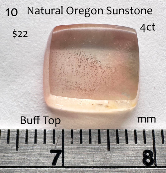 Sunstone - Natural - Oregon - 4ct