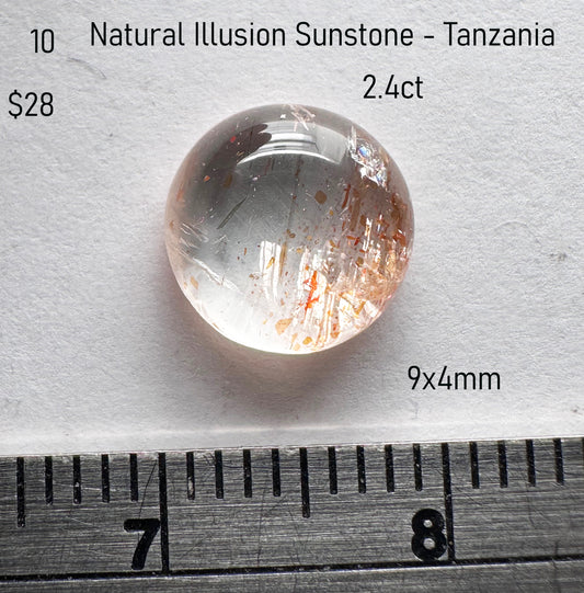 Sunstone - Natural - Tanzania - 2.4ct
