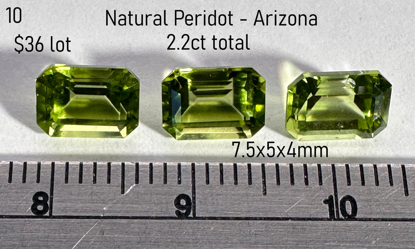 Peridot - Natural - Arizona - 4.5ct