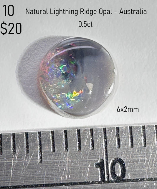 Opal - Natural - Lightning Ridge - Australia - 0.5ct