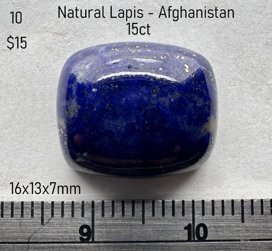 Lapis - Natural - Afghanistan - 15ct