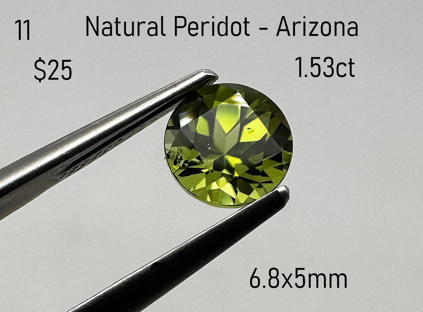 Peridot - Natural - Arizona - 1.53ct total
