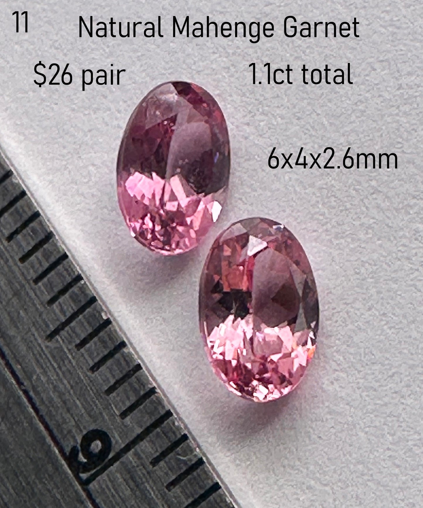 Garnet - Natural - Tanzania - Mahenge - 1.1ct Total