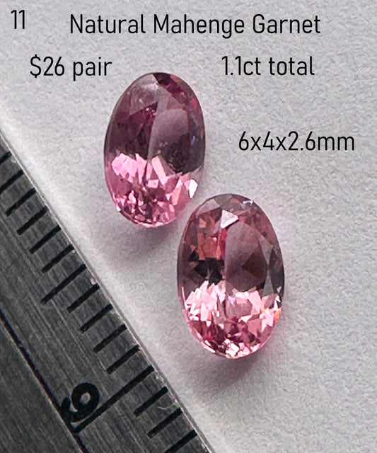Garnet - Natural - Tanzania - Mahenge - 1.1ct Total
