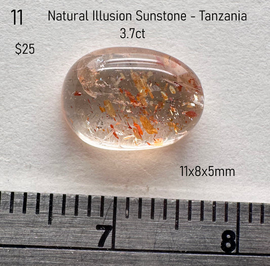 Sunstone - Natural - Tanzania - 3.7ct