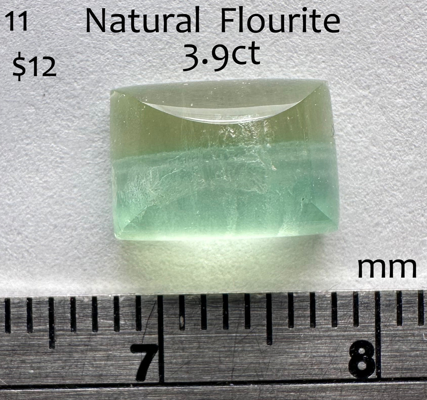 Fluorite - Natural - 3.9ct