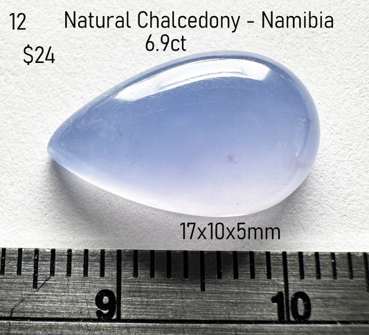 Chalcedony - Natural - Namibia - 6.9ct