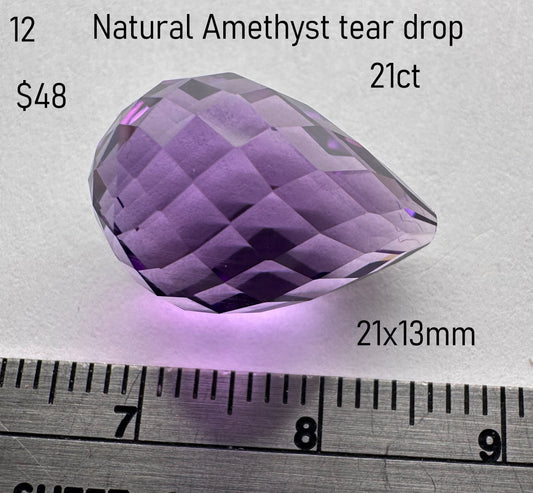 Amethyst - Natural - Bolivia - 21ct