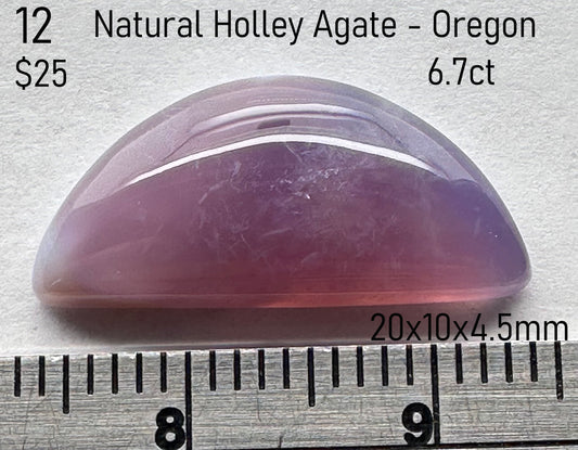 Holley Agate - Natural - Oregon - 6.7ct