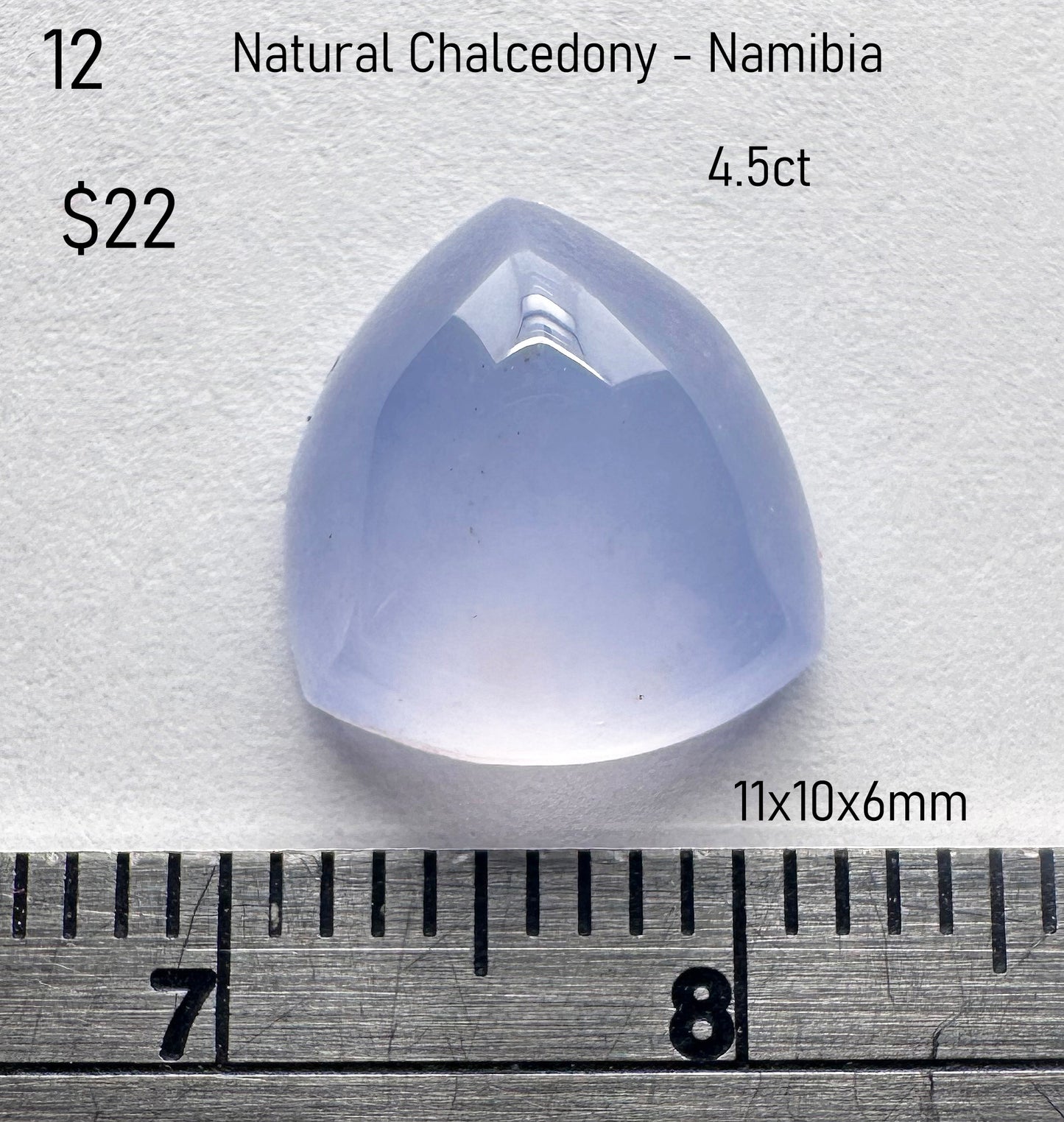 Chalcedony - Natural - Namibia - 4.5ct