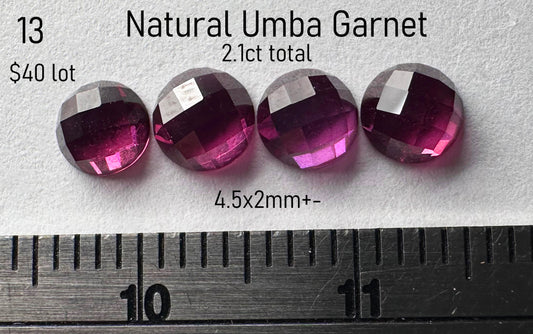 Garnet - Natural - Tanzania - Mahenge - 2.1ct total