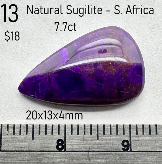 Sugilite - Natural - South Africa - 7.7ct