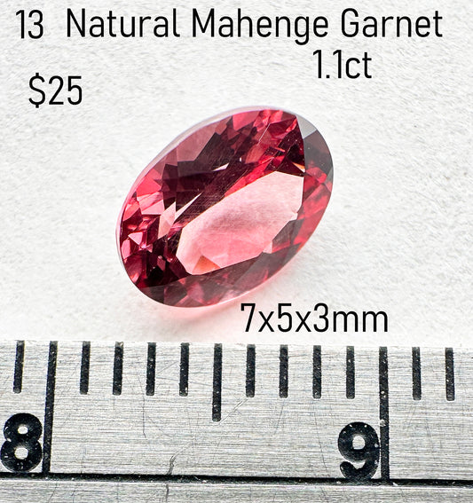 Garnet - Natural - Tanzania - Mahenge - 1.1ct total