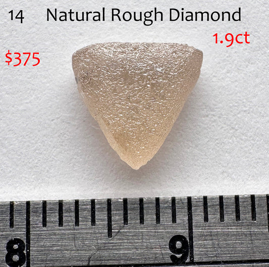 Diamond - Natural - Rough Maccle - Australia - 1.9ct
