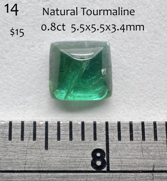 Tourmaline - Natural - Pakistan - 0.8ct