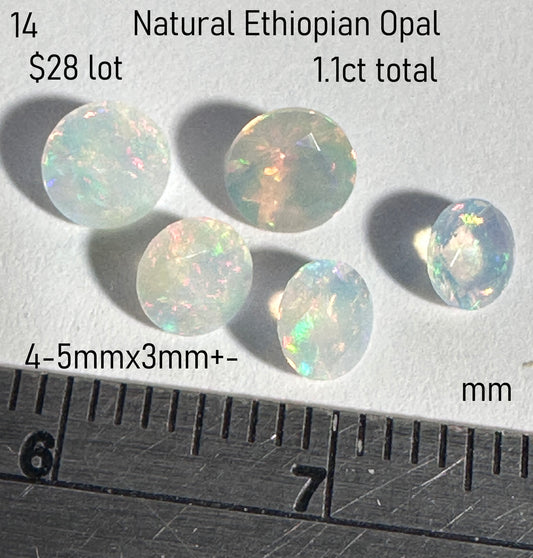 Opal - Natural - Ethiopia - 1.1ct total