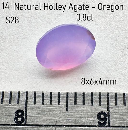 Holley Agate - Natural - Oregon - 0.8ct