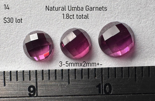 Garnet - Natural - Tanzania - Mahenge - 1.8ct total