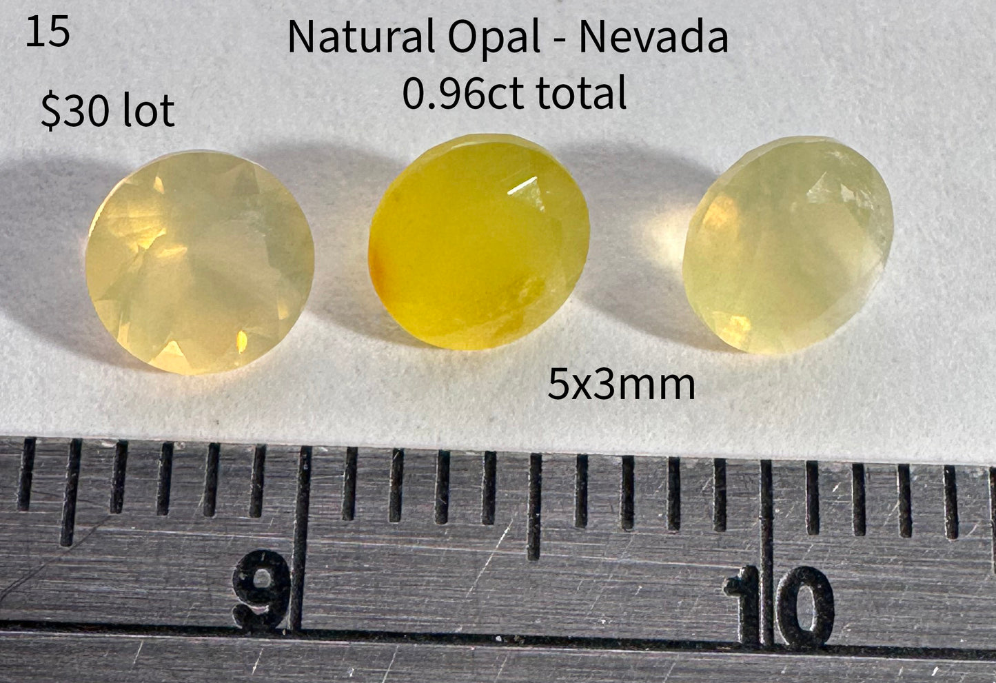 Opal - Natural - Nevada - 0.96ct total