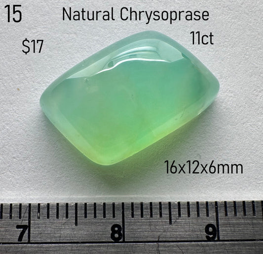 Chrysoprase - Natural - Australia - 11ct