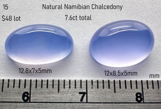 Chalcedony - Natural - Namibia - 7.6ct total
