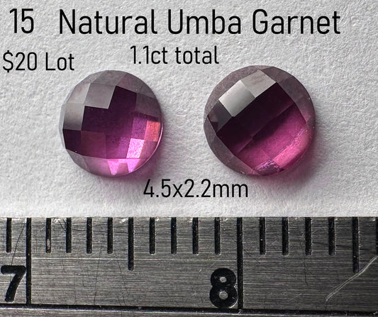 Garnet - Natural - Mahenge - Tanzania - 1.1ct total