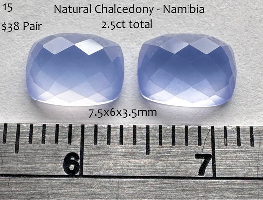 Chalcedony - Natural - Namibia - 2.5ct total