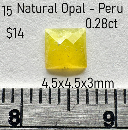 Opal - Natural - Peru - .28ct