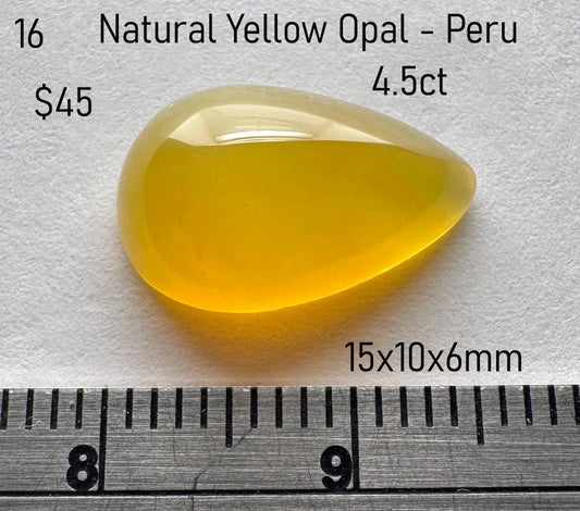 Opal - Natural = Peru - 4.5ct