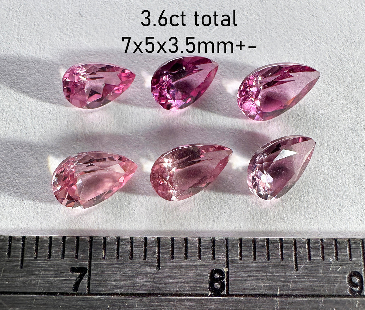 Garnet - Natural - Tanzania - 3.6ct total