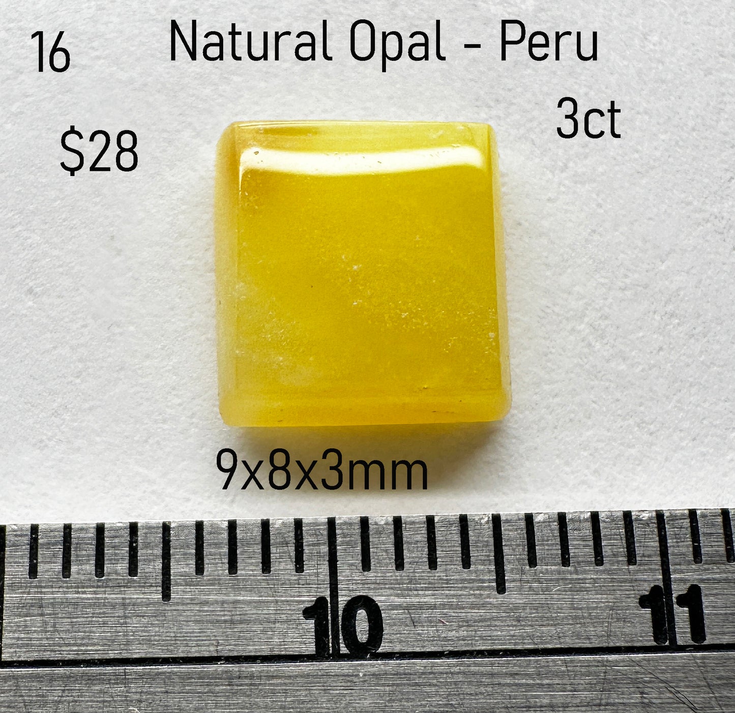 Opal - Natural - Peru - 3ct