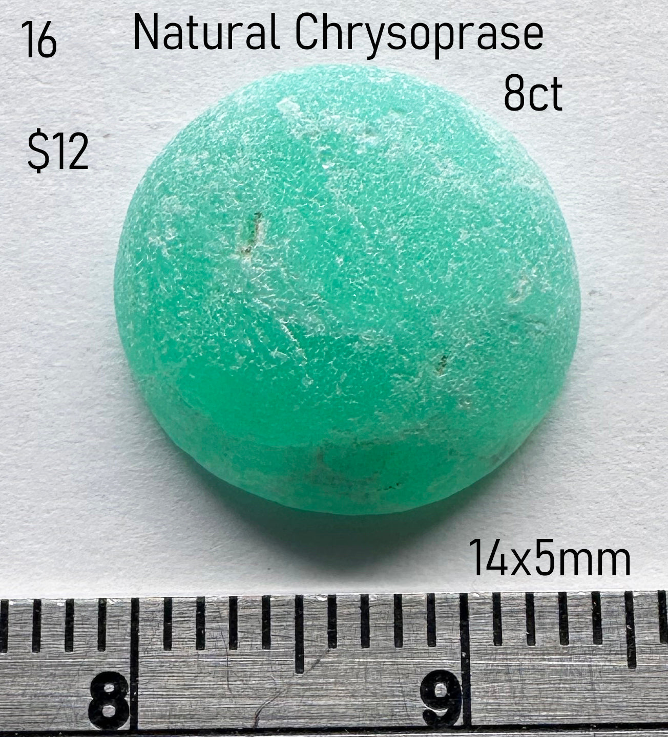 Chrysoprase - Natural - Australia - 7.9ct