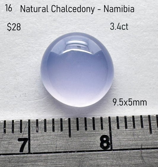 Chalcedony - Natural - Namibia - 3.4ct