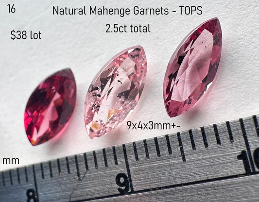 Garnet - Natural - Tanzania - Mahenge - 2.5ct total