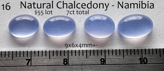 Chalcedony - Natural - Namibia - 7ct total