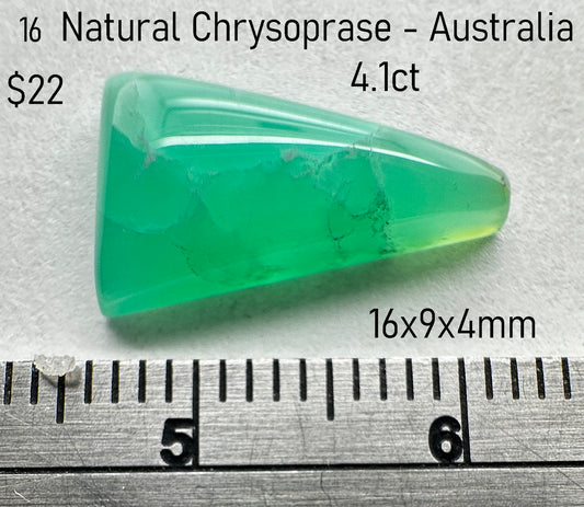 Chrysoprase - Natural - Australia - 4.1ct total