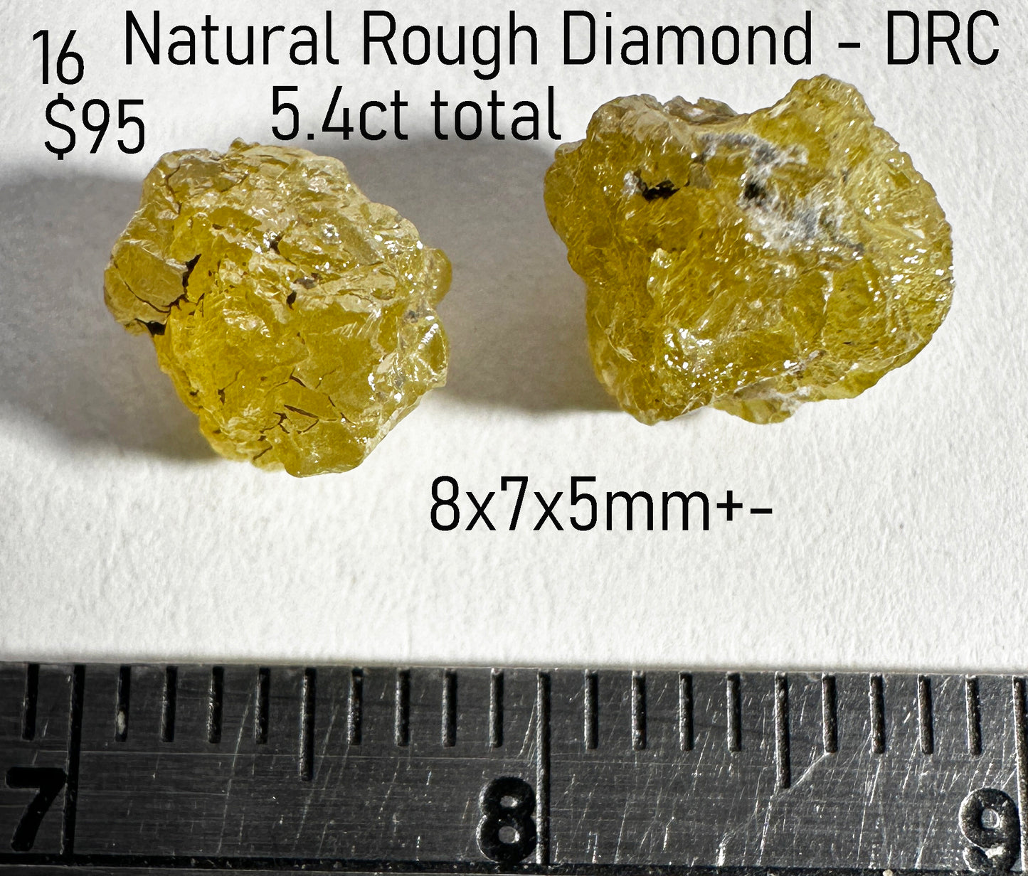 Diamond Rough - Natural - DRC - 5.4ct