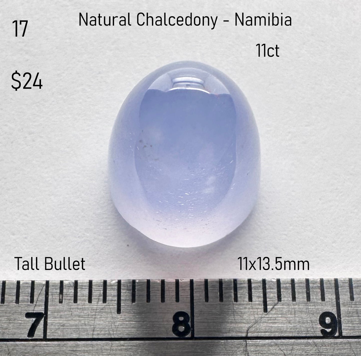 Chalcedony - Natural - Namibia - 11ct