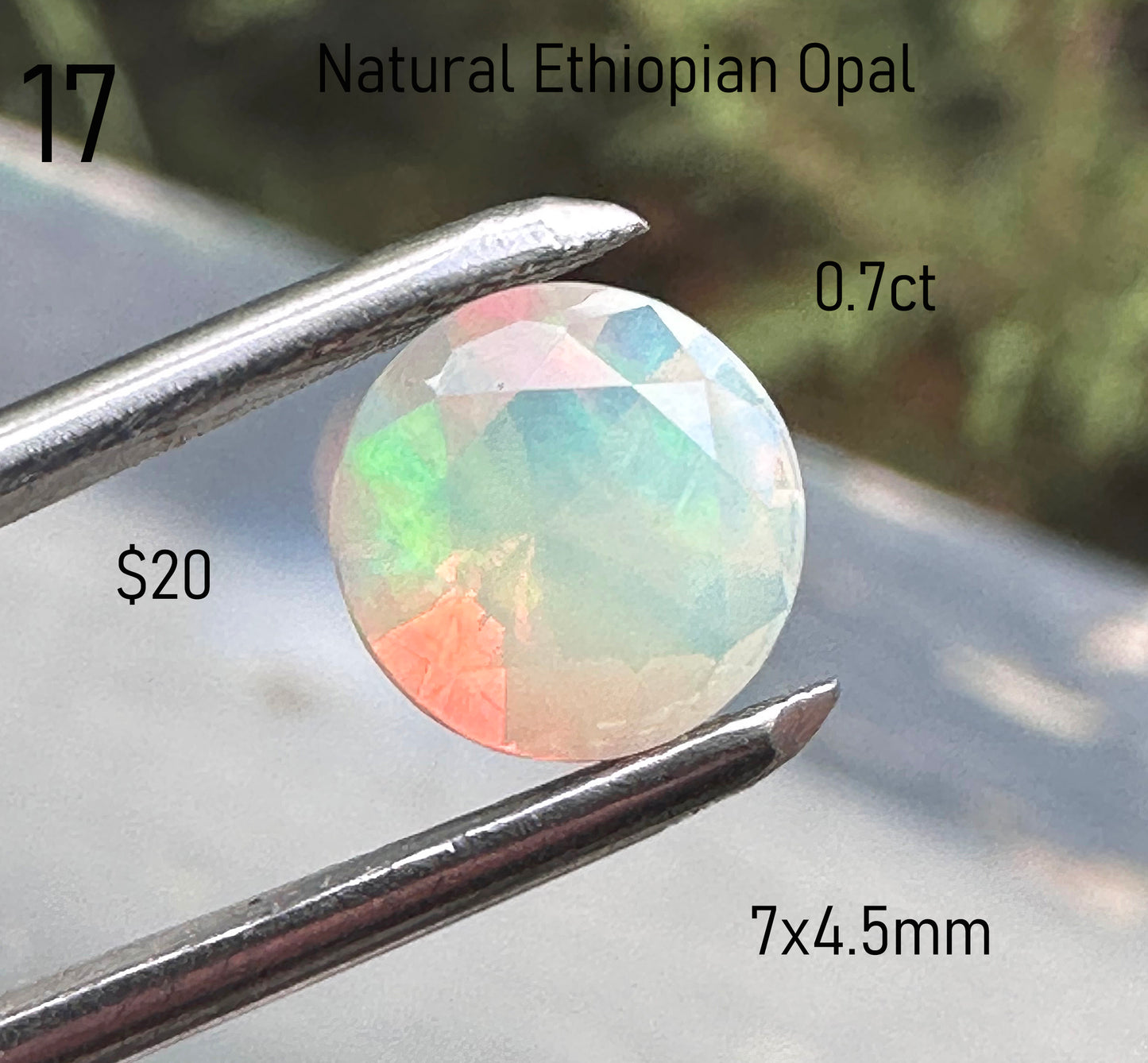 Opal - Natural - Ethiopia - 0.7ct