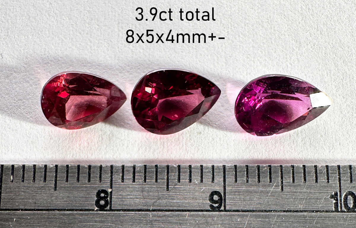 Garnet - Natural - Tanzania - 3.9ct total