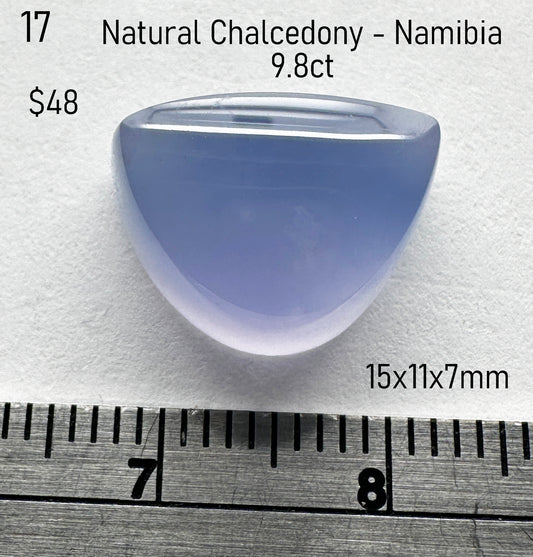 Chalcedony - Natural - Namibia - 9.8ct