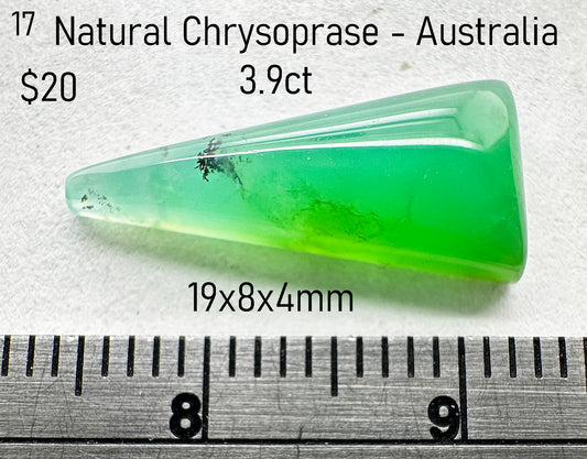 Chrysoprase - Natural - Australia - 3.9ct total