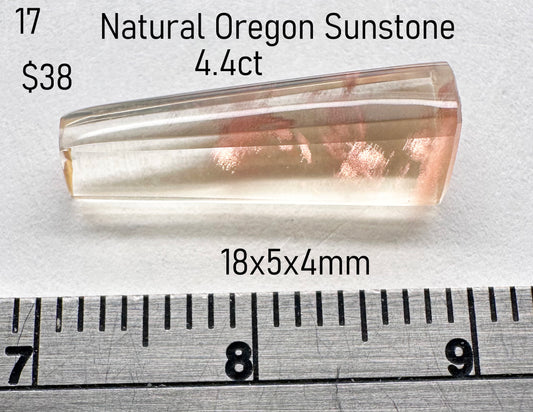 Sunstone - Natural - Oregon - 4.4ct