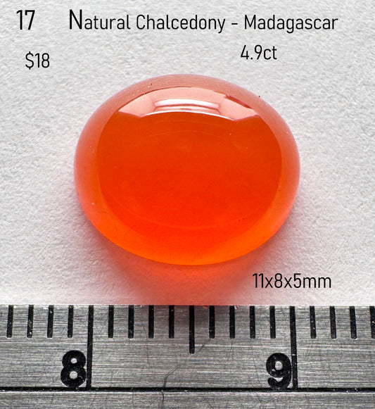 Chalcedony - Natural - Madagascar - 4.9ct