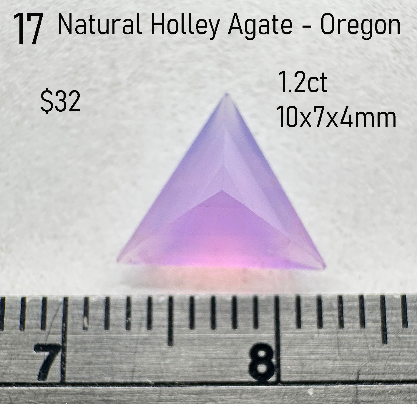 Holley Agate - Natural - Oregon - 1.2ct