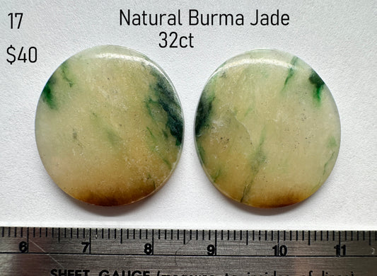 Jade - Natural - Burma - 32ct