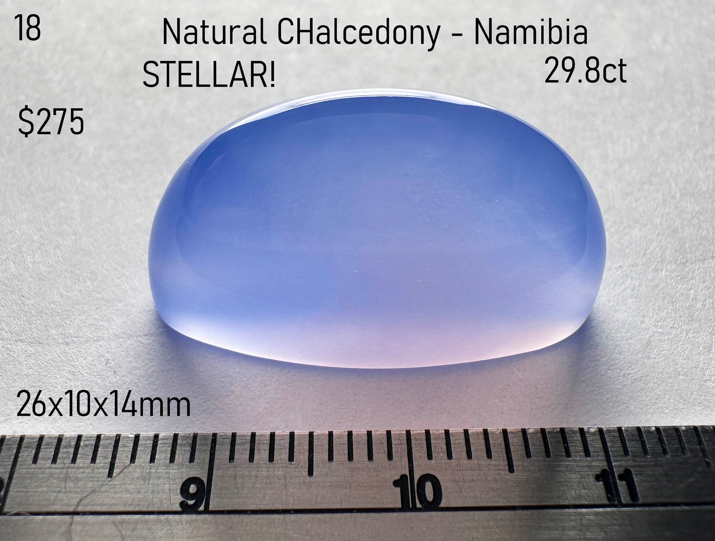 Chalcedony - Natural - Namibia - 30ct