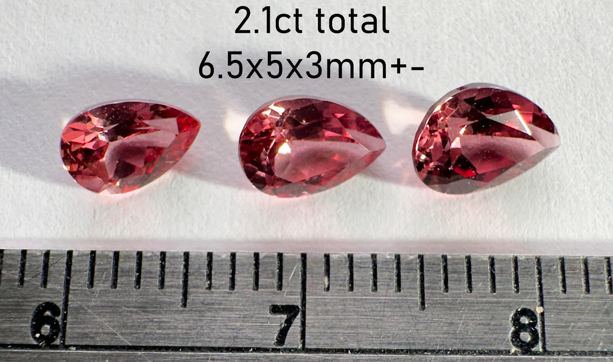 Garnet - Natural - Tanzania - 2.1ct total