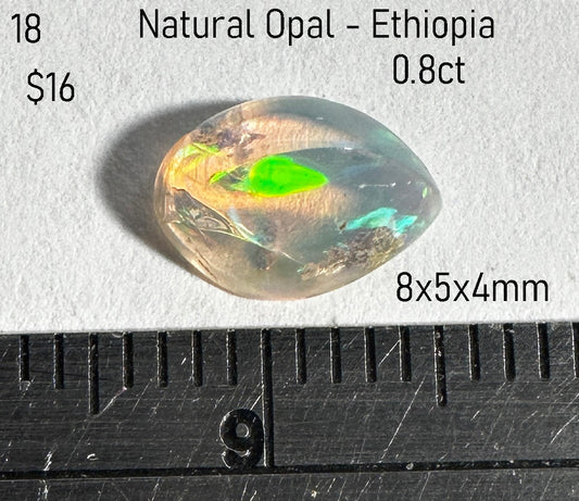 Opal - Natural - Ethiopia - 0.8ct